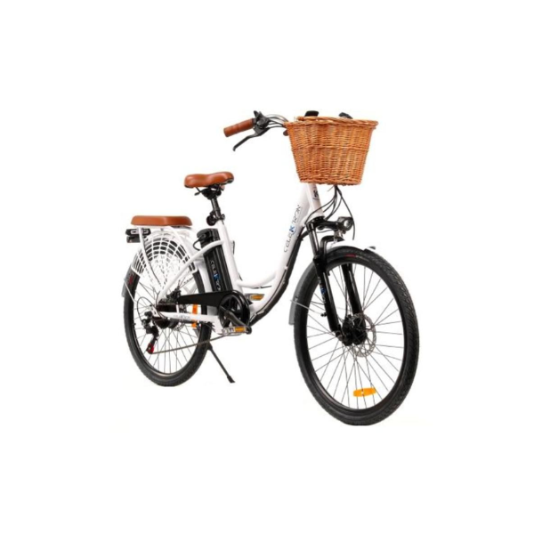 CELEKTRON CK-C1 e-Bike City 26" AMMORTIZZATA BIANCO