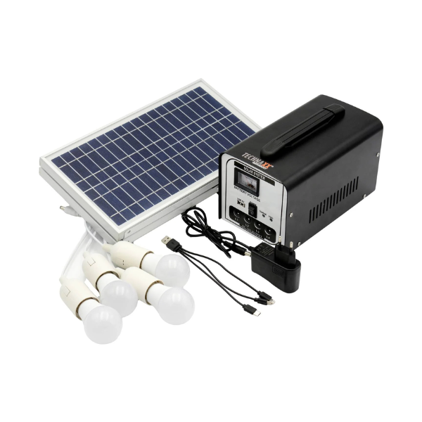TECHNAXX TX-200 POWER STATION CON PANNELLO SOLARE 18W